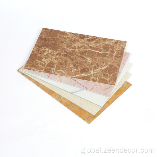 Pvc Plastic Uv Marble Sheet 4*8 1220X2440mm 1220X2800mm Pvc Marble Sheet For Bathroom Factory